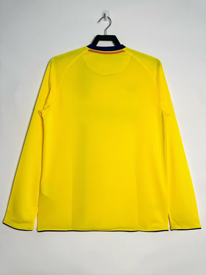 Barcelona Away Long Sleeve Jersey 08/09