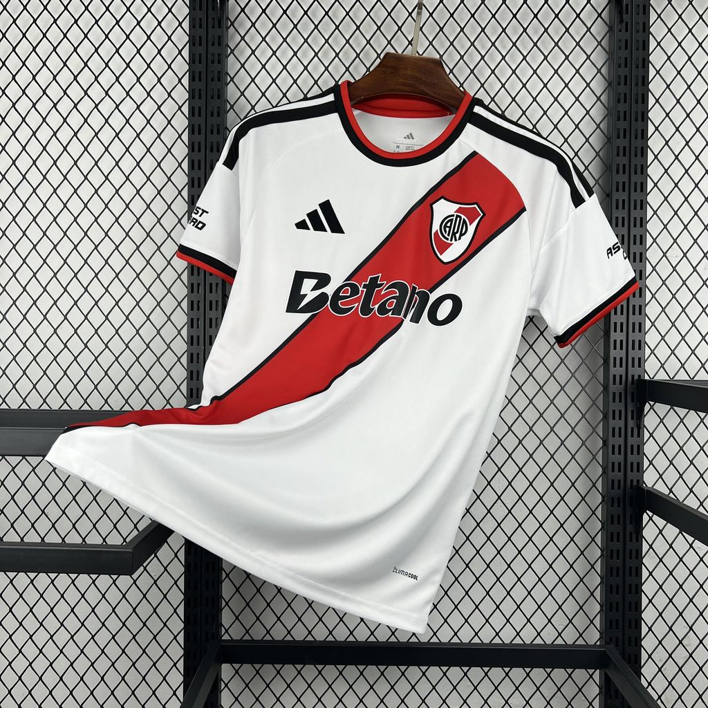 River Plate Home Jersey 2026/27 back with red diagonal sash and 125-year neckline detail