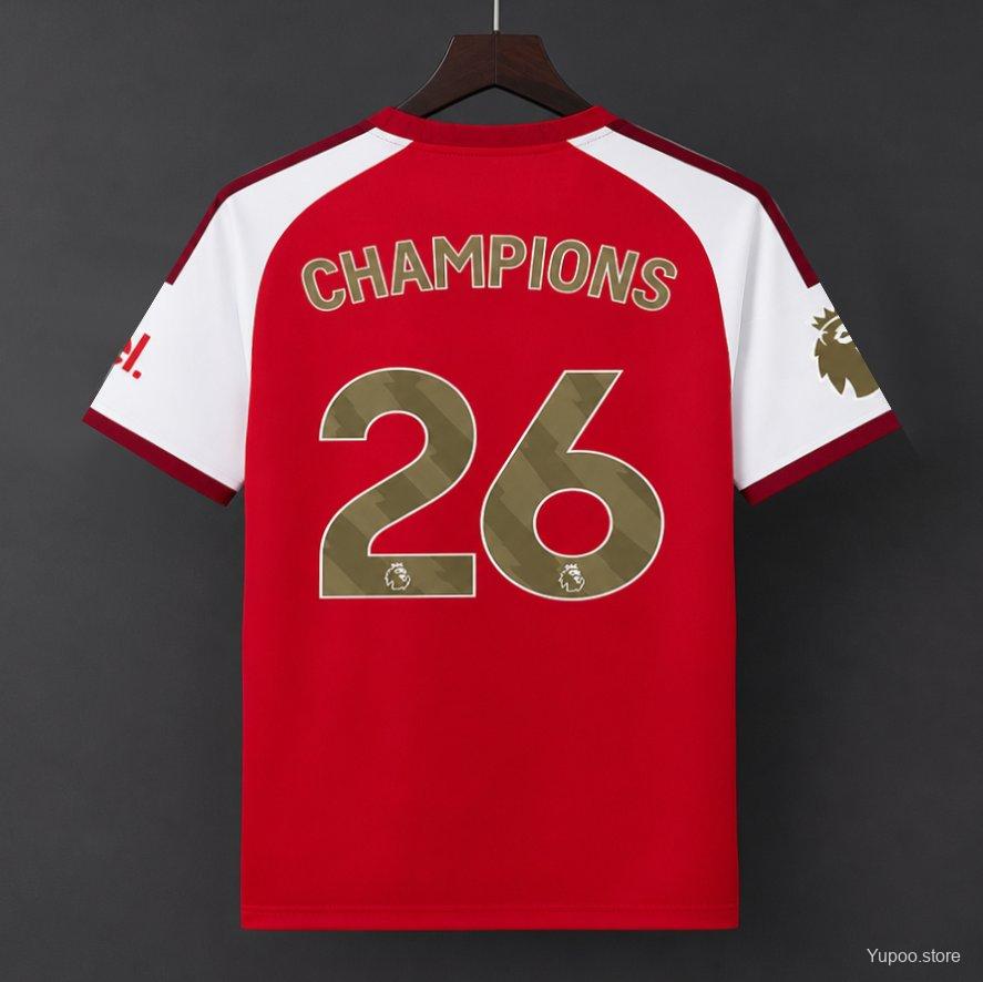 Arsenal Home Jersey 2026/27 – Champions Edition
