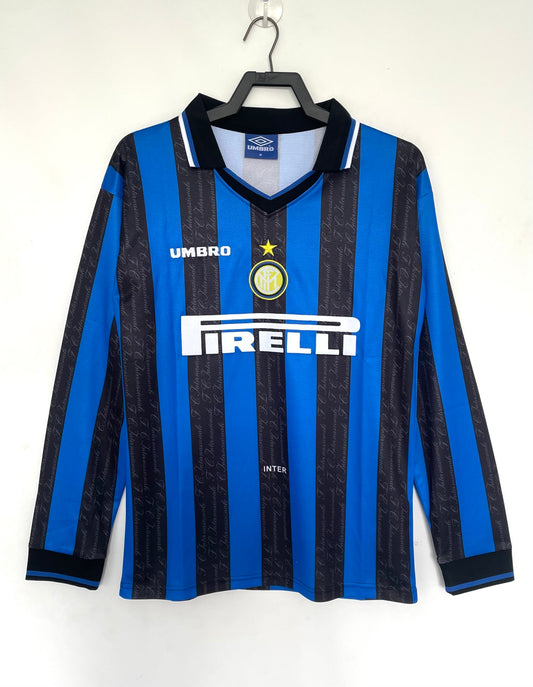 Inter Milan Home Long Sleeve Jersey 97/98