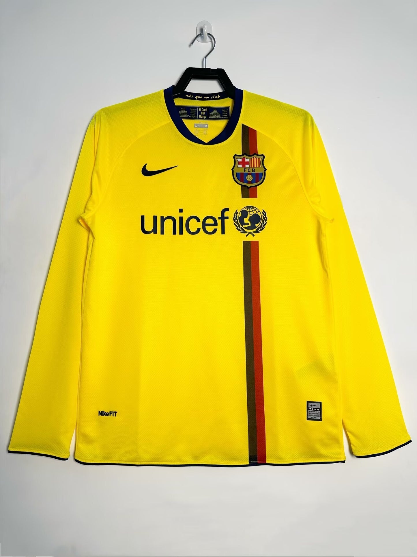 Barcelona Away Long Sleeve Jersey 08/09