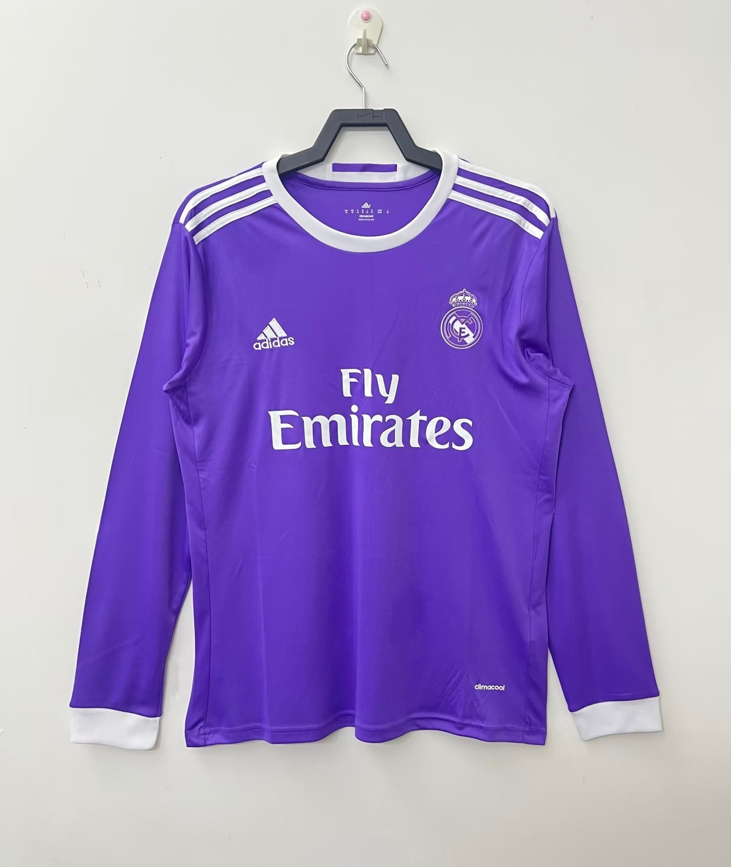 Real Madrid Away Jersey 2016/17 – Long Sleeve