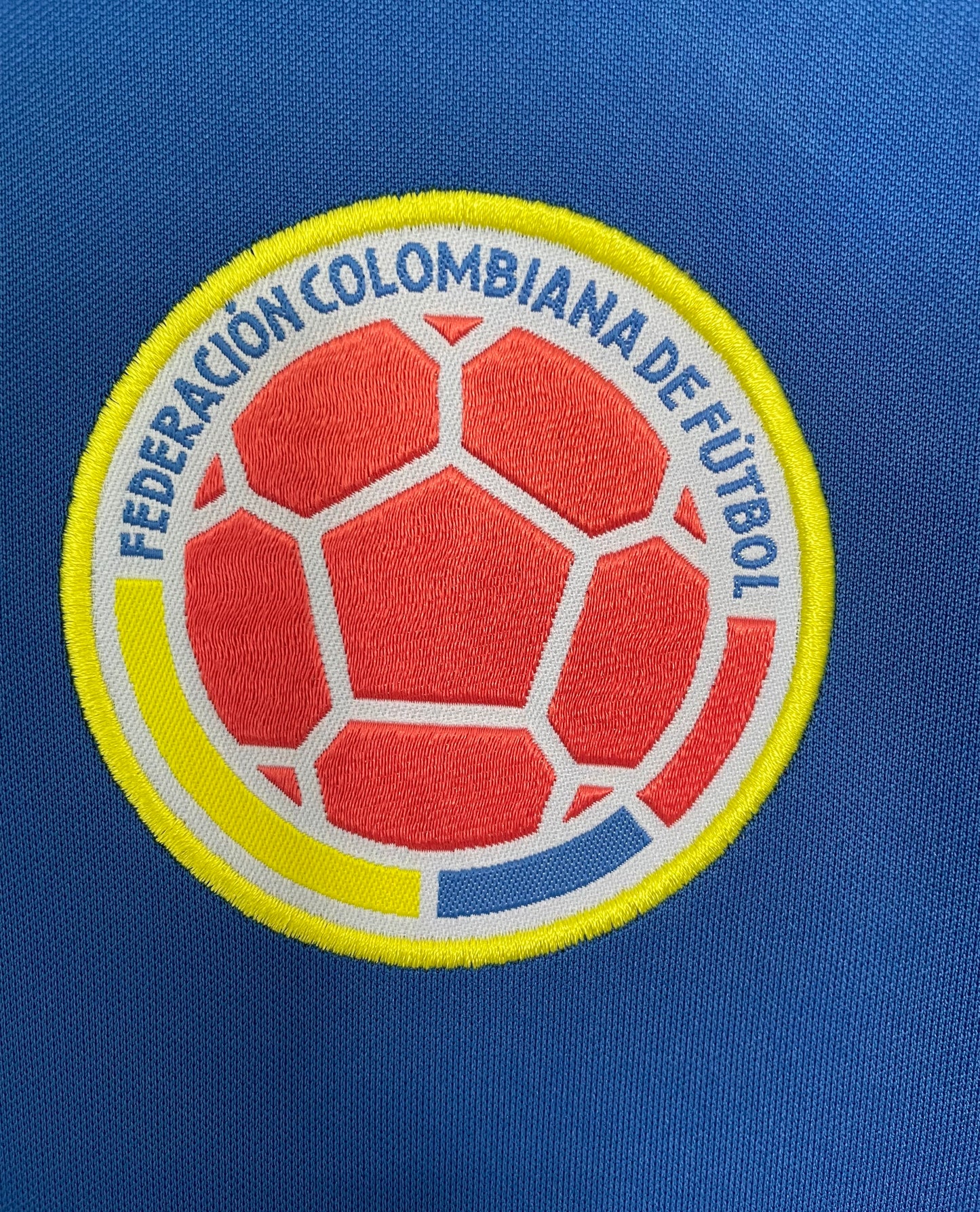 Colombia National Team Jersey 1998 - Retro Blue Away Kit
