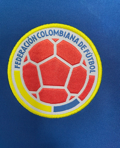 Colombia National Team Jersey 1998 - Retro Blue Away Kit