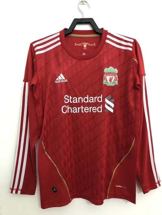 Liverpool Home Long Sleeve Jersey 2010-11