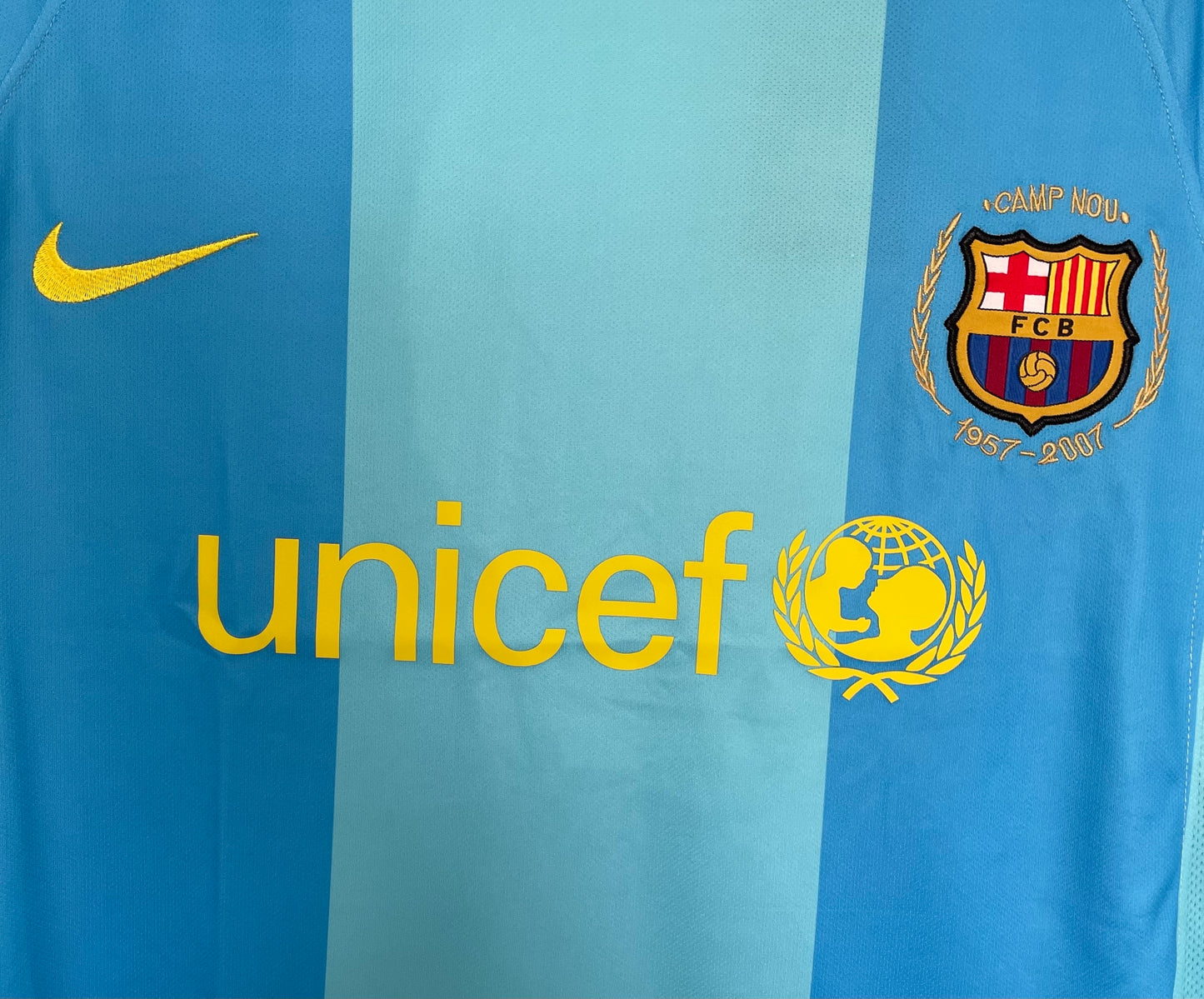 Barcelona 2007/08 Away Jersey - 50th Anniversary