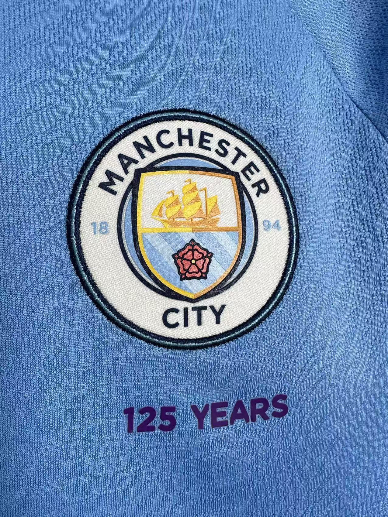 Manchester City 125th Anniversary Home Jersey 19/20