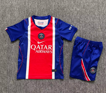 PSG Kids Home Kit 2026/27 (Jersey + Shorts)