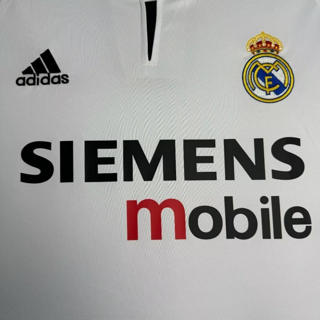 Real Madrid Retro Home Jersey 2003/04