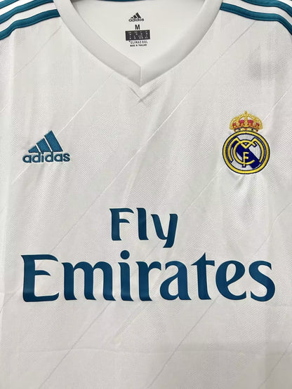 Real Madrid Home Long Sleeve Jersey 2017/18