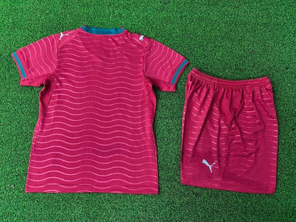 Portugal Kids Home Kit 2026 (Jersey + Shorts)