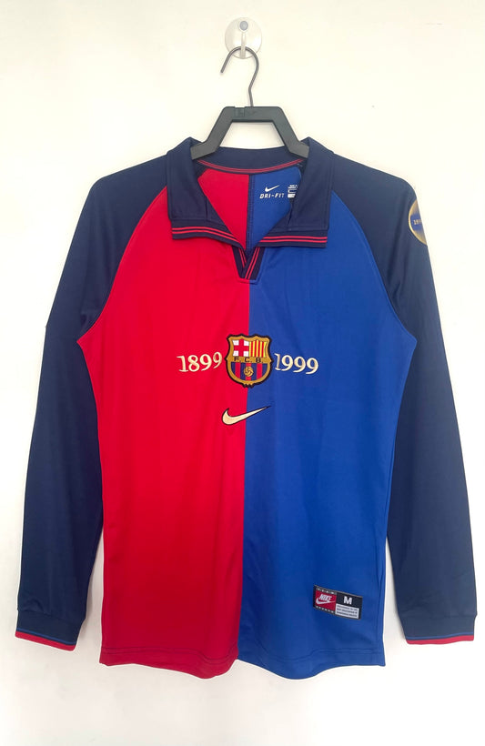 Barcelona 1999/2000 Centenary Long Sleeve Jerse