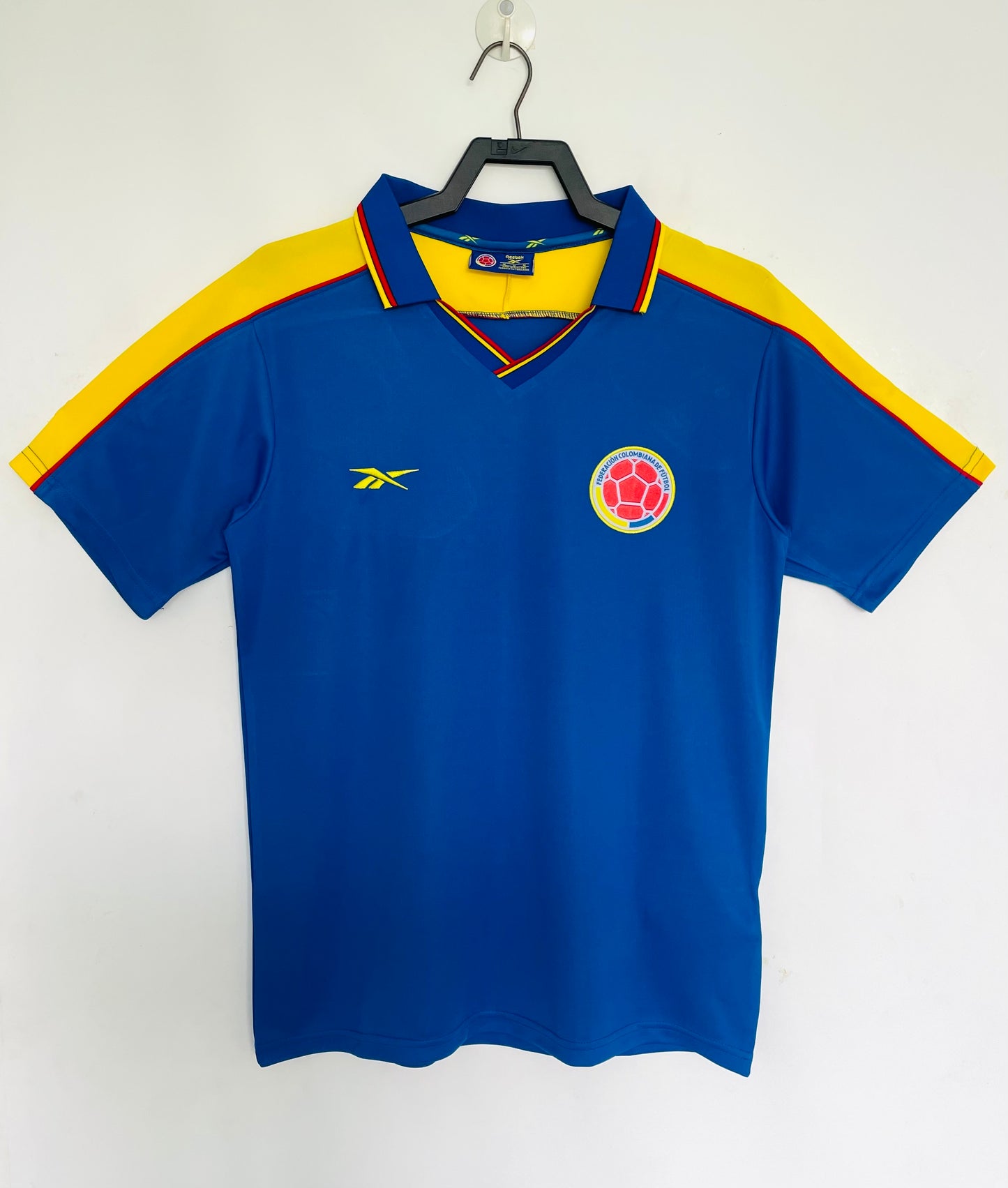 Colombia National Team Jersey 1998 - Retro Blue Away Kit