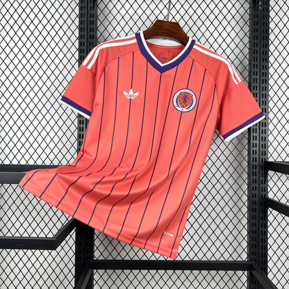 Scotland Away World Cup 2026 Jersey - Adidas trefoil close-up