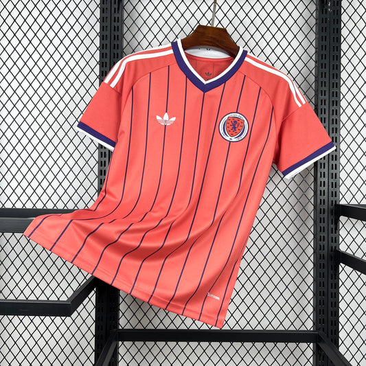Scotland Away World Cup 2026 Jersey - Adidas trefoil close-up