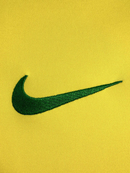 Brazil Home Long Sleeve Jersey 1998