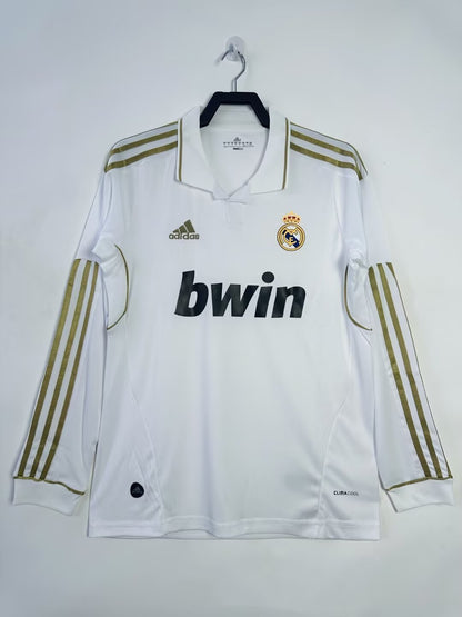 Real Madrid 2011-2012 Home Jersey Long Sleeve